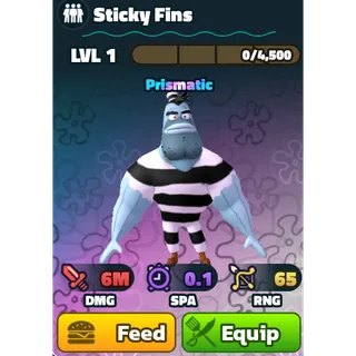 sticky fins