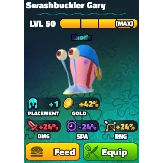 Swashbuckler gary
