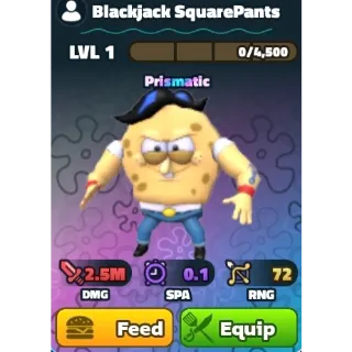 Blackjack squarepants