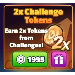 2x challenger tokens