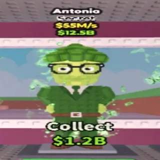 ⭐ Antonio - 55M/S - 55 MILLION EVERY SECON - STEAL A BRAINROT⭐