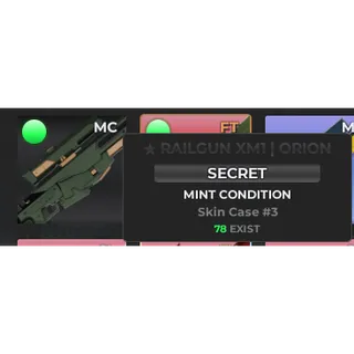  RAILGUN XM1 | ORION BLACK & YELLOW - MC - SNIPER DUELS