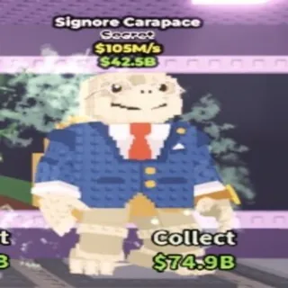 🛑💥Signore Carapace 105M/s 🛑 Real Stock Unlike Others🧠 Steal a Brainrot | 🎭INSTANT DELIVERY
