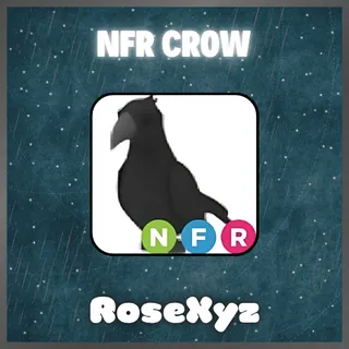 Adopt Me Pets / Neon Fly Ride - NFR Crow - Fast Delivery