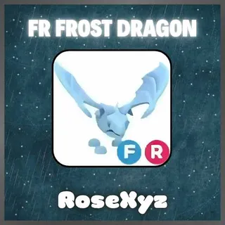Adopt Me Pets / Fly Ride - FR Frost Dragon- Fast Delivery
