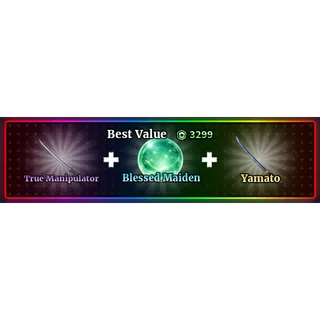 True Manipulator + Blessed Maiden + Yamato - ( 3299 RB ) - SAILOR PIECE
