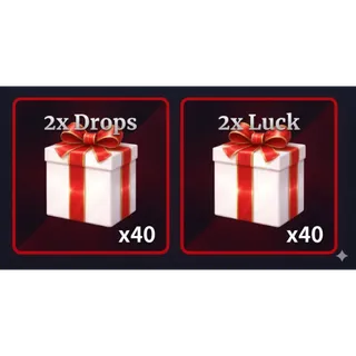 40x 2x Drops - 40x 2X Luck - SAILOR PIECE