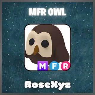 Adopt Me Pets / Mega Fly Ride - MFR Owl- Fast Delivery