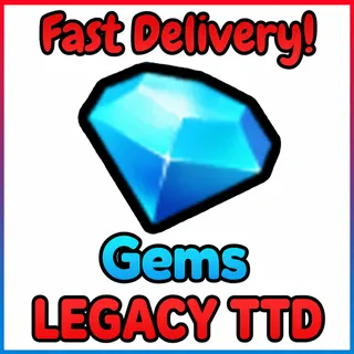 10K/ 10000 - TTD LEGACY GEMS / LEGACY TOILET TOWER DEFENSE