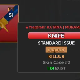 fragtrakr KATANA | MURASAMA - FT - SI - SNIPER DUELS