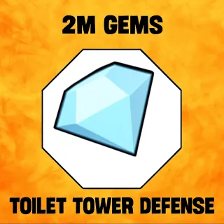 2M Gems | TTD | TOILET TOWER DEFENSE