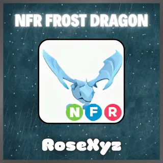 Adopt Me Pets / Neon Fly Ride - NFR Frost Dragon - Fast Delivery