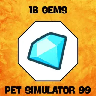 1B GEMS / 1 BILLION - PS99 / PET SIMULATOR 99 - WITH MAILBOX