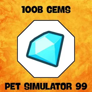 100B GEMS / 100 BILLION - PS99 / PET SIMULATOR 99 - WITH MAILBOX