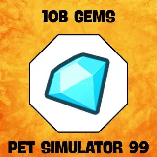 10B GEMS / 10 BILLION - PS99 / PET SIMULATOR 99 - WITH MAILBOX