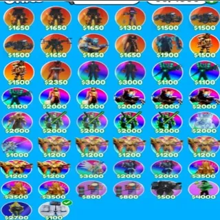 49x Unit Pack  +6B Value 6000M - TTD - Toilet Tower Defense