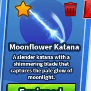 MOONFLOWER KATANA W/ FIN