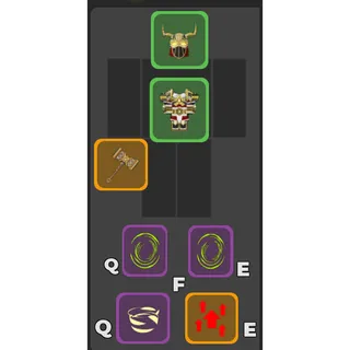VALHALLA WARRIOR SET + MJOLNIR + EIR