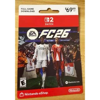 EA SPORTS FC 26 – Nintendo Switch 2 – Digital Code
