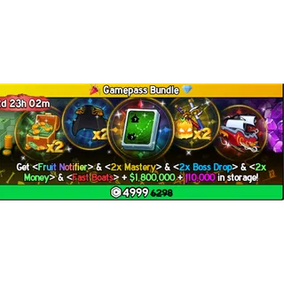 blox fruits- gamepass bundle