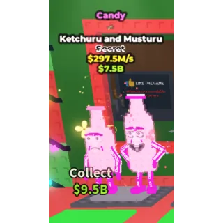 ✅ candy Ketchuru and musturu ONE TIME OFFER💲
