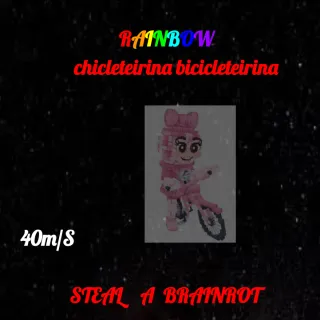✅ rainbow chicleteirina bicicleteirina ONE TIME OFFER💲