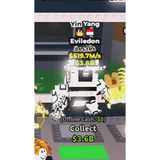 ✅ yin yang eviledon 12396 ONE TIME OFFER💲