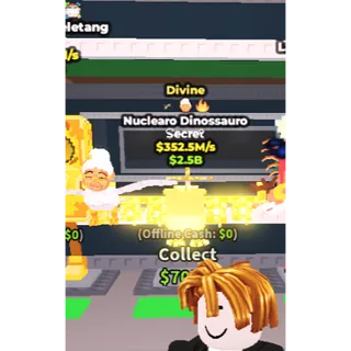 ✅ divine nuclearo dinossauro 12395 ONE TIME OFFER💲