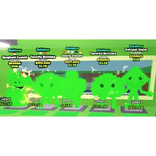 ✅ full wall rainbow wall of brainrots  12389 ONE TIME OFFER💲