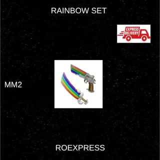 ✅ rainbow set mm2