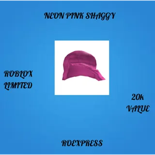 ✅ neon pink shaggy (nps)