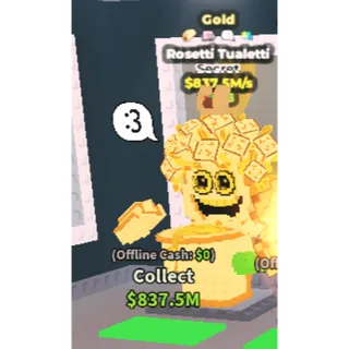 ✅ gold Rossetti tualetti 12385 ONE TIME OFFER💲