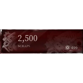 ✅ 2500 scrap -bite by night