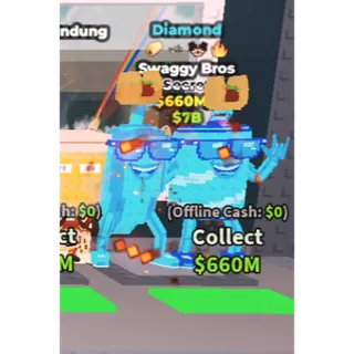 ✅ diamond swaggy bros 12390 ONE TIME OFFER💲