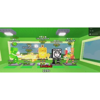 ✅ full wall/floor 2 images of brainrots  12380 ONE TIME OFFER💲