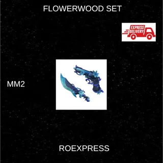 ✅ flower wood set mm2