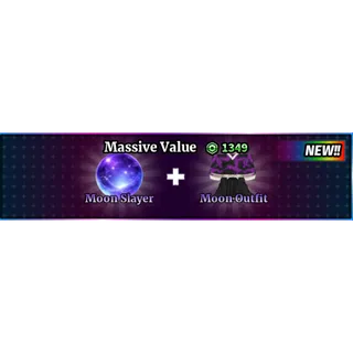 moon slayer + moon outfit -sailor piece