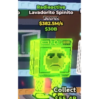 ✅  radioactive lavadorito spinito ONE TIME OFFER💲