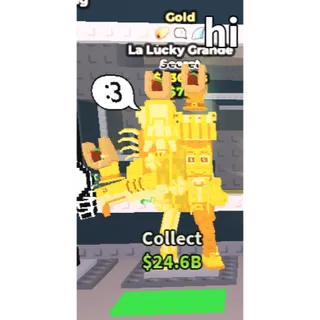 ✅ gold la lucky grande ONE TIME OFFER💲