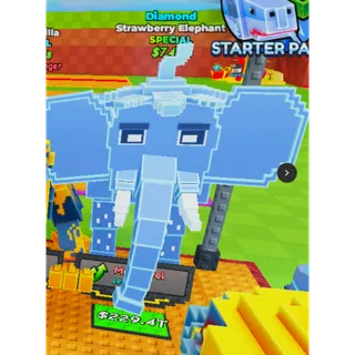 ✅💲be a lucky block-strawberry elephant💲