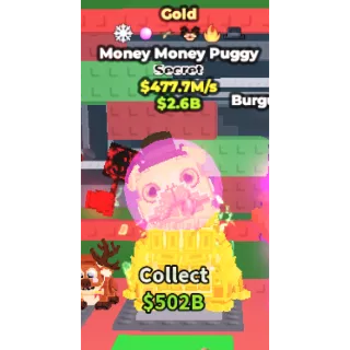 ✅ gold money money puggy ONE TIME OFFER💲