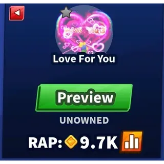 ✅ love for you blade ball