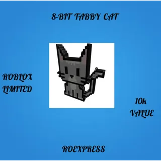 ✅ 8-bit tabby cat (8btc)