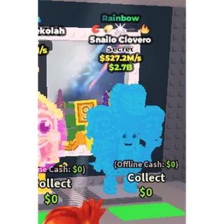 ✅ rainbow snailo clovero 12389 ONE TIME OFFER💲