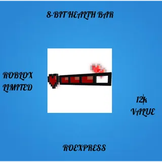 ✅ 8-bit health/hp bar (8bhb)