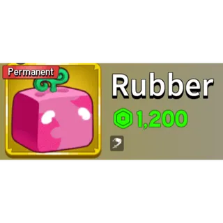 blox fruits- rubber fruit permanent