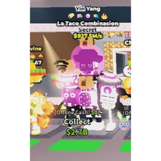 ✅ yin yang la taco combinasion 12395 ONE TIME OFFER💲