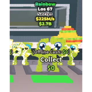 ✅ rainbow los 67 12385 ONE TIME OFFER💲