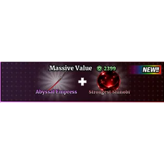 abyssal empress + Shinobi -sailor piece