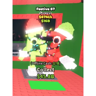 ✅ festive 67 ONE TIME OFFER💲